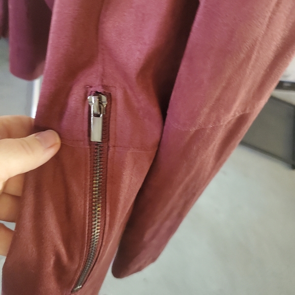 Dressbarn Suede-like Cardigan - Picture 4 of 6